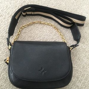India Hicks Black Cartridge Bag